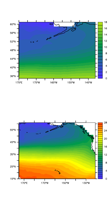 comparison of by-value palette ocean_temp